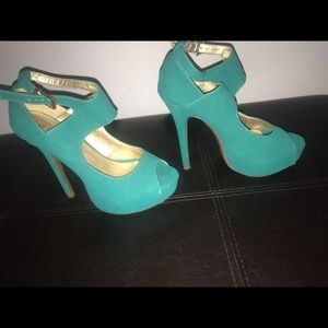 Mint High Heels
